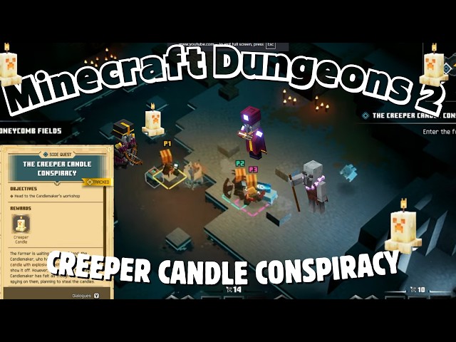 Minecraft Dungeons 2: The Creeper Candle Conspiracy, Side Quest