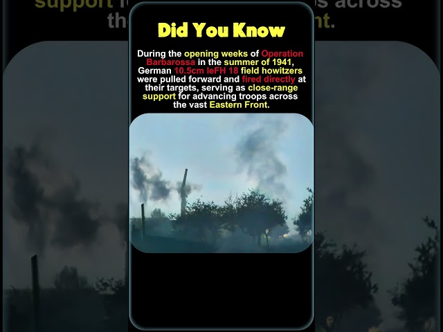 Barbarossa 1941: leFH 18 Direct Fire