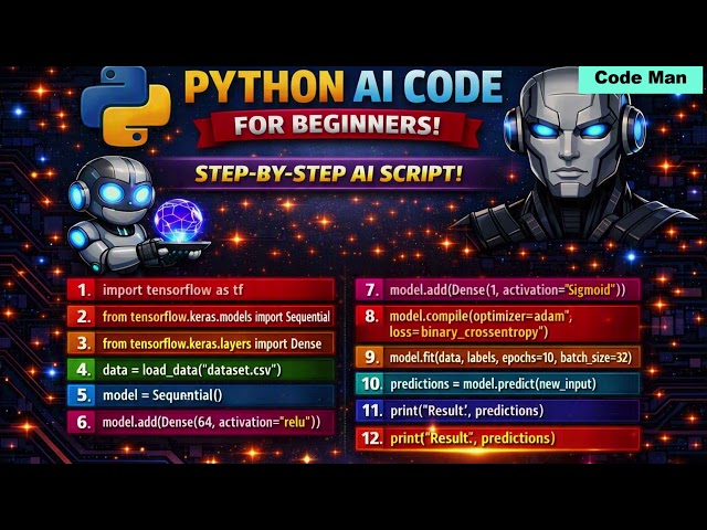 Python AI Code That Actually Works (Step‑By‑Step Tutorial!)