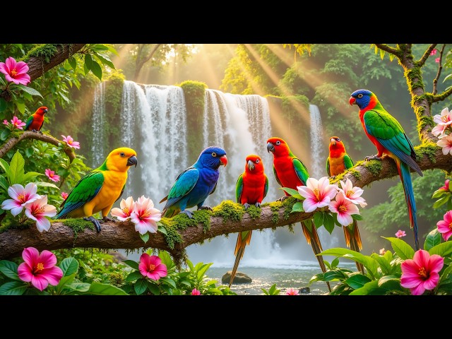 Most Colorful Birds In The World | Stunning Nature | Birds Sounds | Ultimate Birdwatching Experience