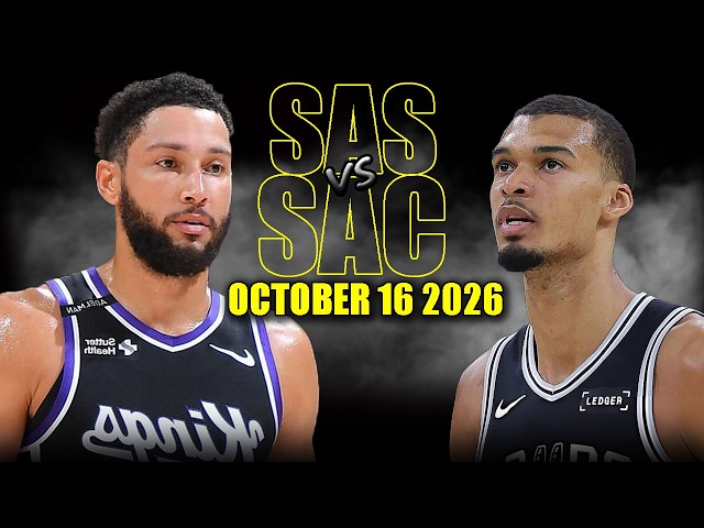 San Antonio Spurs vs Sacramento Kings Full Game Highlights - October 16, 2026 | NBA Preseason