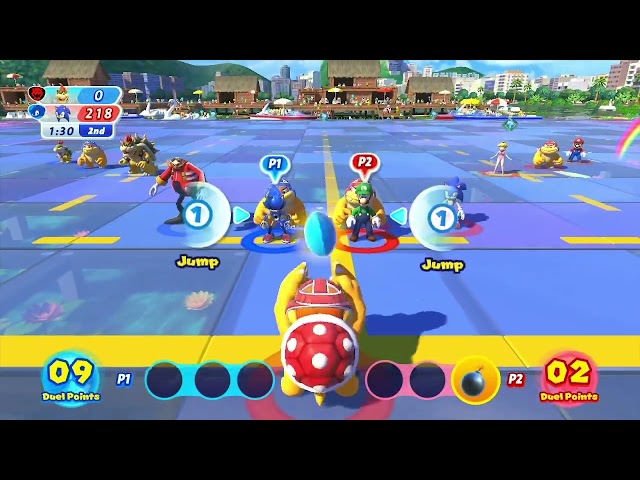 Mario & Sonic At Rio 2016 - Episode 57: Team Bowser Fails Against Team Sonic In Duel Rugby Sevens