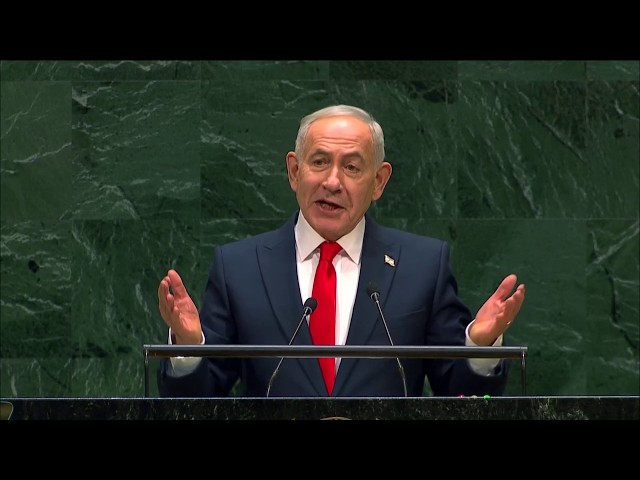 UN members walk out for Benjamin Netanyahu speech; Israeli PM calls protesters 'moral cowards'