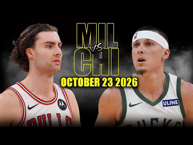 Milwaukee Bucks vs Chicago Bulls Full Game Highlights - October 23, 2026 | NBA Season