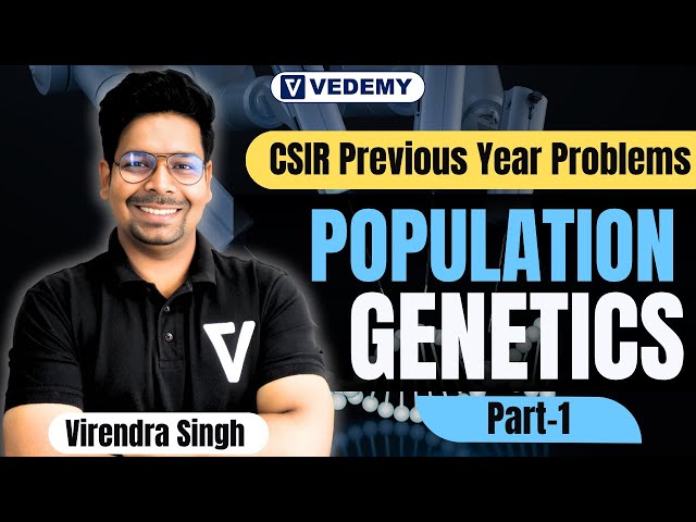 Population Genetics: CSIR Previous year problems(Part-1)