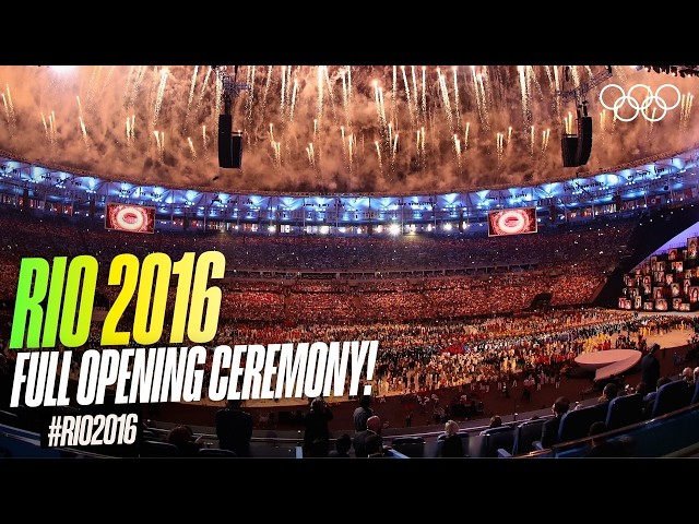 Re-LIVE the Rio 2016 Opening Ceremony! #OnThisDay