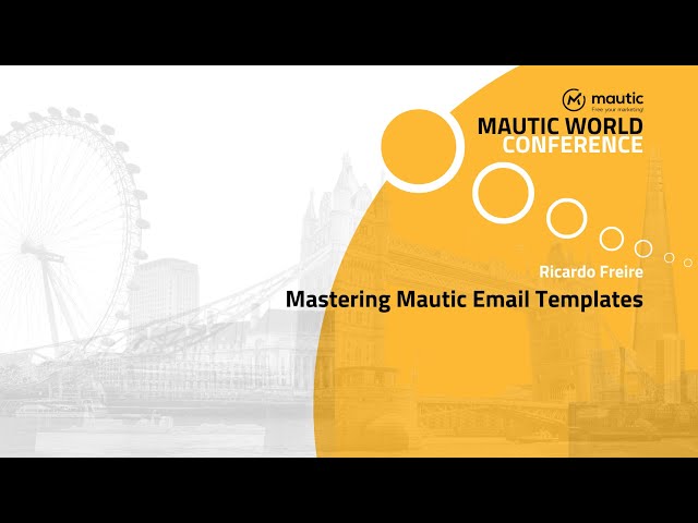 Mastering Mautic Email Templates
