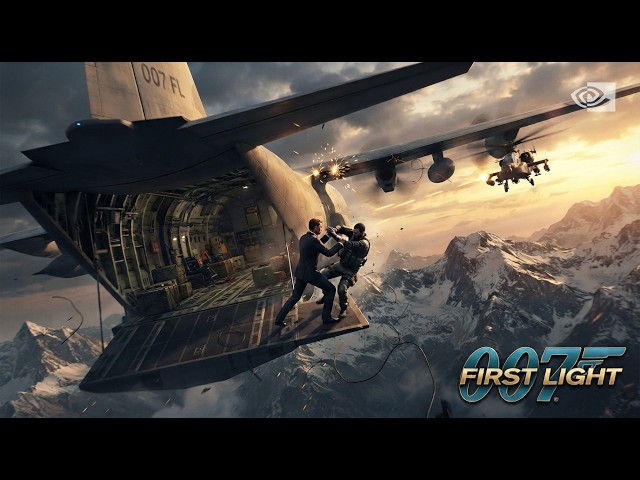 Catching a takeoff! Never Let Them Get Away 007 First Light Airport Chase & Plane Infiltration 4K