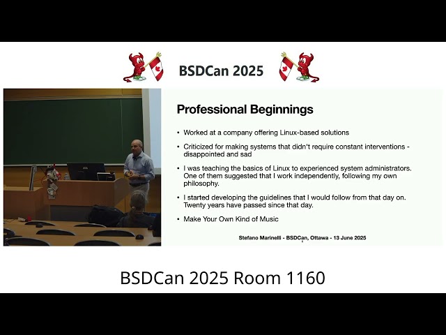 Why and how we're migrating many of our servers from Linux to the BSDs by Stefano Marinelli