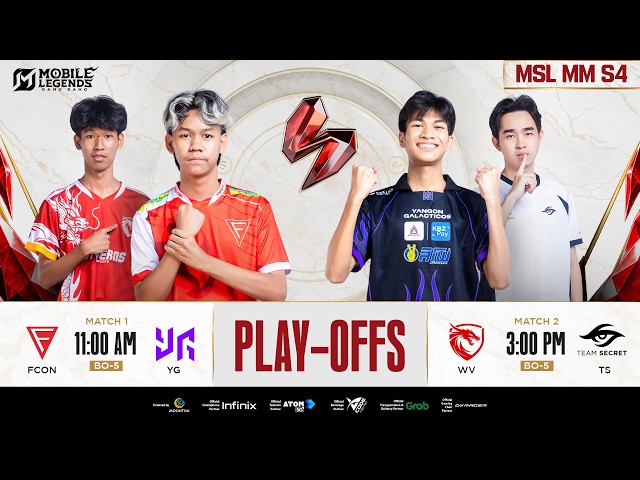 [EN] 🔴 LIVE | MSL MM S4 | Playoffs Day 1