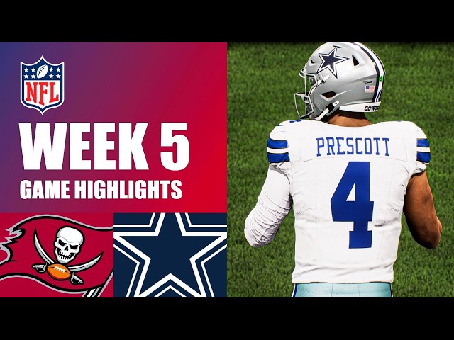 Buccaneers vs. Cowboys Week 5 - Madden 27 Simulation Highlights