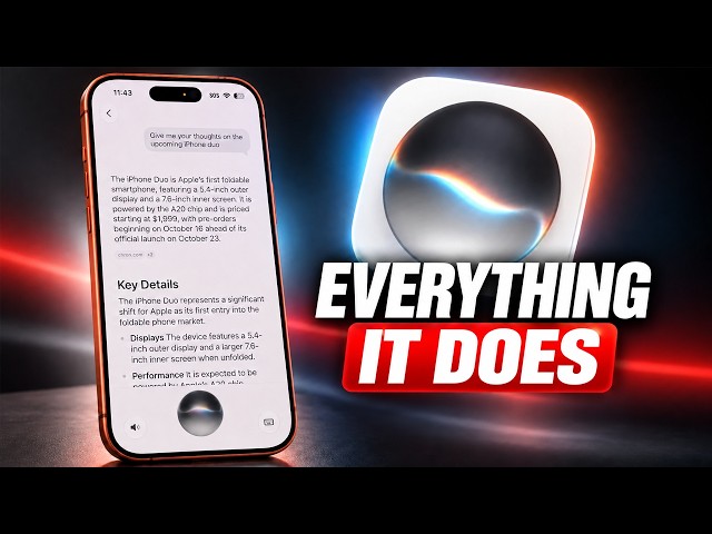 New Siri AI App Tutorial: Everything You Can Do