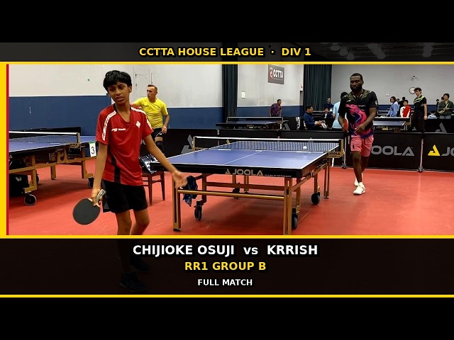 Chijioke Osuji [2345] vs Krrish [988] | RR1-B | CCTTA House League | Division 1 | September 2026