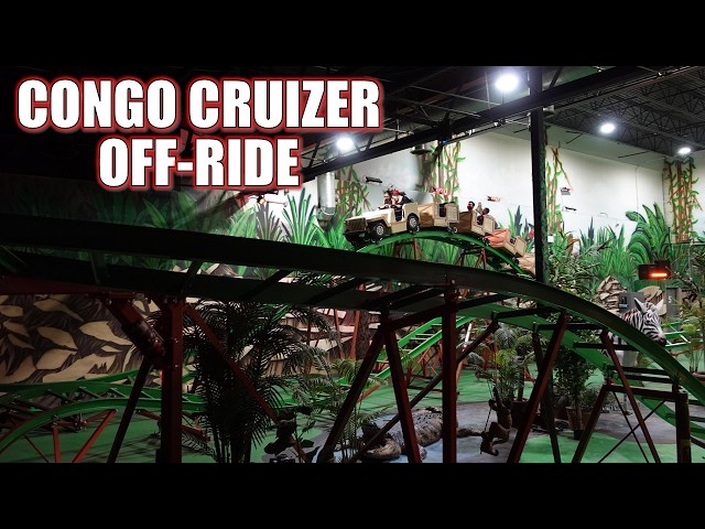 Congo Cruizer Off-Ride Footage (60FPS), Safari Land Miler Kiddie Coaster | Non-Copyright