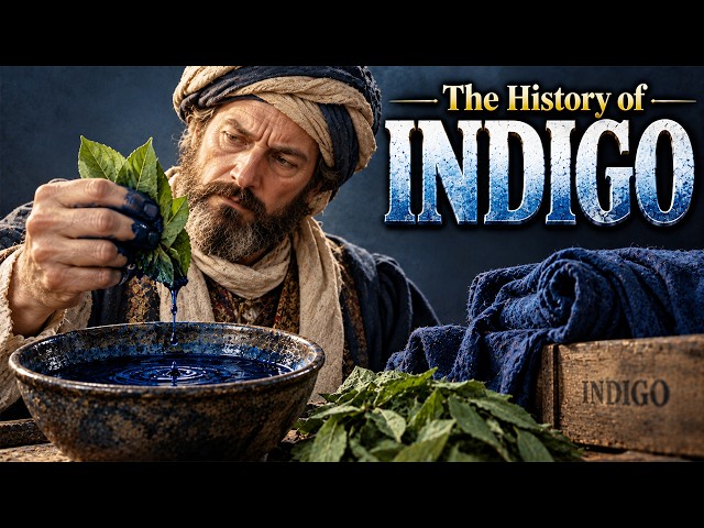 The History of Indigo — The Green Leaf That Bleeds Blue