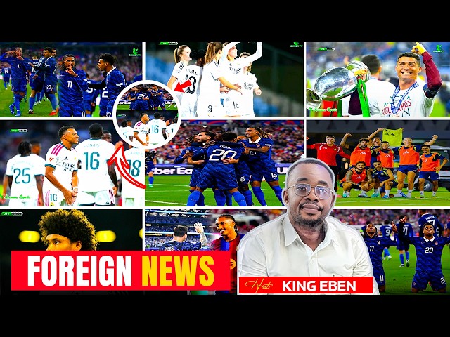 🚨06/10/2026 KING EBEN TUESDAY MORNING FOREIGN NEWS🔥RONALDO UPDATES‼️🔥MESSI DAY🔥MADRID😢MBAPPE😢OLISE🔥