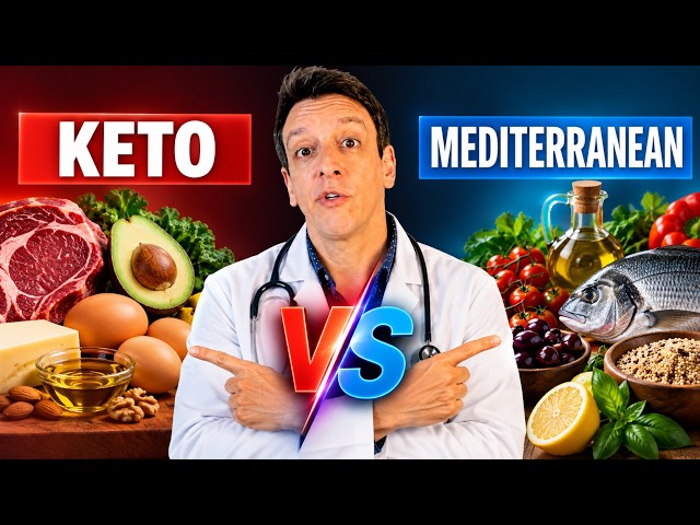 New Keto vs Mediterranean Study Shocks Scientists