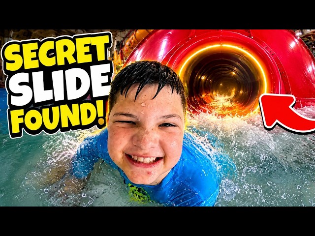 We Found the BEST Secret Slide at Great Wolf Lodge!