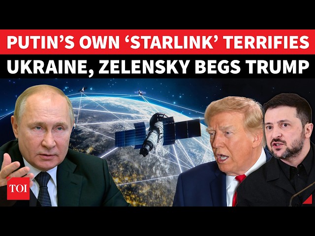 Putin's Own 'STARLINK' Shocks Europe, Ukraine & Musk; Zelensky 'Desperately Begs' Trump; 'ACT NOW'