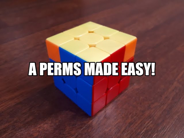 A Perms Made Easy! Full PLL Tutorial: Aa & Ab, Recognition & Execution + AUF!