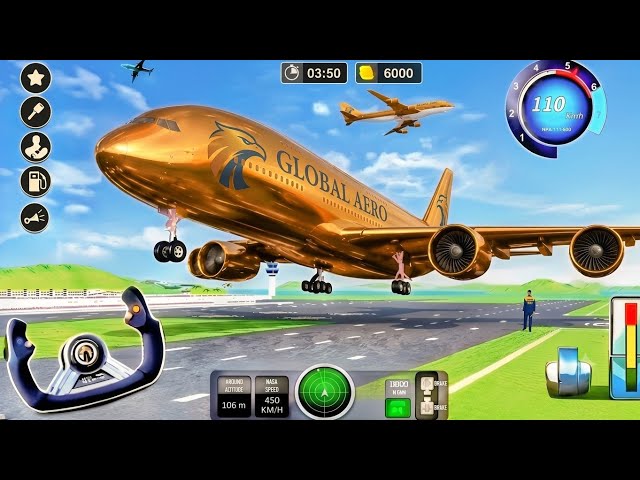 Flight Airplane City Pilot Simulator - Boeing Emergency Landing Goes Wrong 🚨✈️ - Android Gameplay