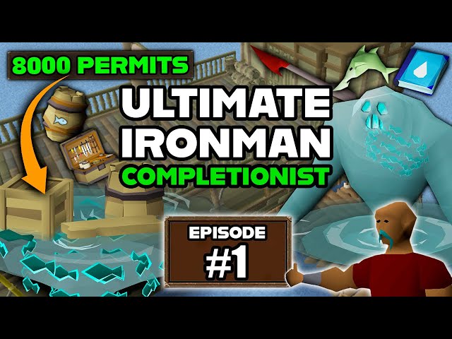 8000 Tempoross permits + early UIM things - The Beginning | UIM Completionist journey #1 OSRS