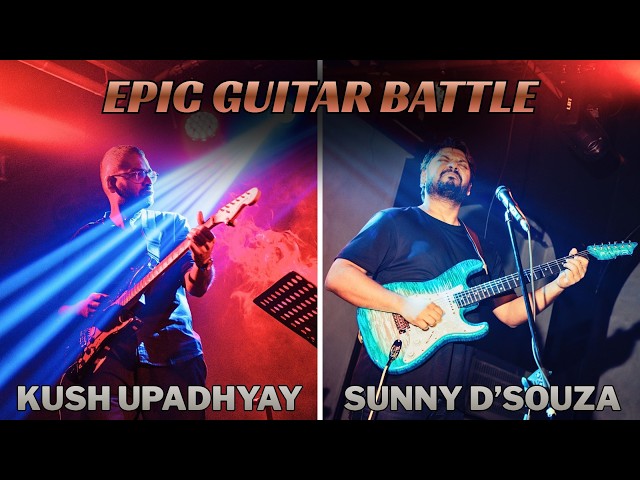 EPIC GUITAR BATTLE | KUSH UPADHYAY VS SUNNY D'SOUZA | OVERDRIVE LIVE AT SWIG KP - PUNE