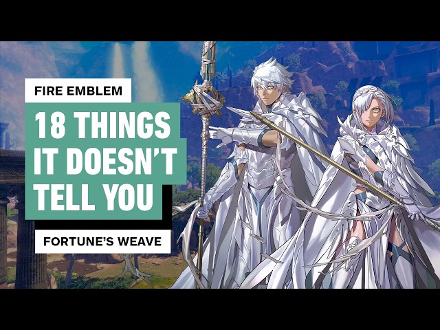 Fire Emblem: Fortune's Weave - 18 Things It Doesn't Tell You