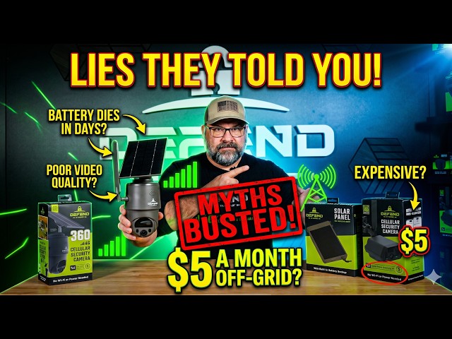 Cellular Security Cameras Explained: 6 Myths Busted