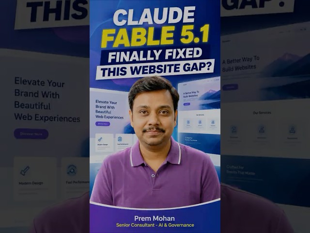 Claude Fable 5.1 Finally Fixes the AI Website Problem?