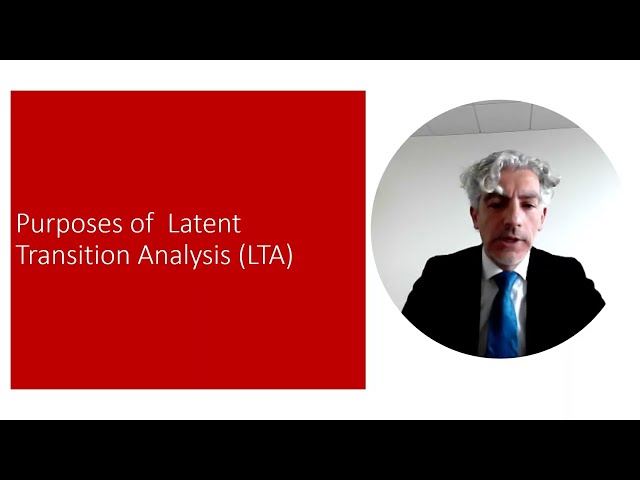 Latent Transition Analysis 1
