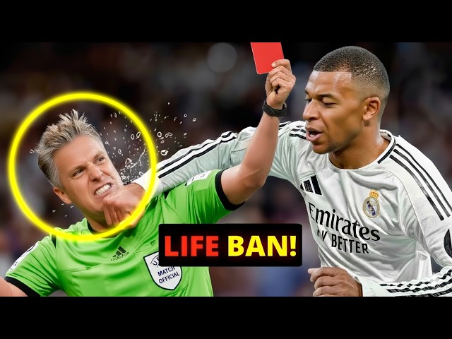 999% Craziest Red Card Moments In Football