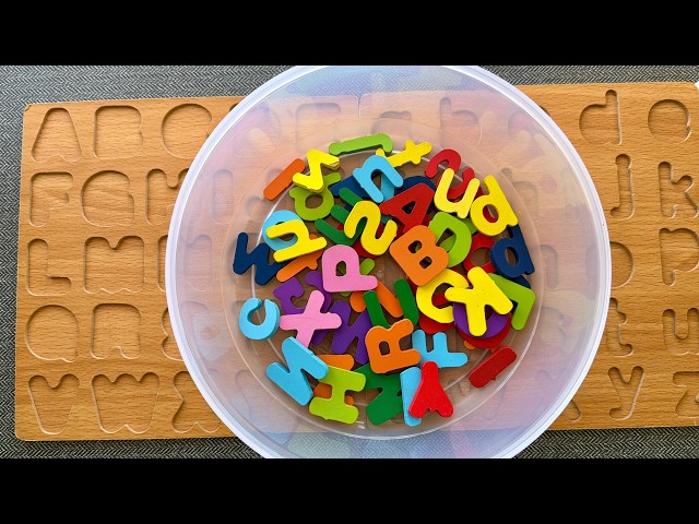 Learn ABC Alphabet using Puzzle Game🧩 | Help Me Find The Alphabets | Preschool Learning #alphabet