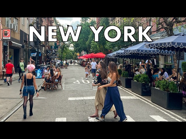 New York City LIVE Manhattan Walk Lower East Side & East Village