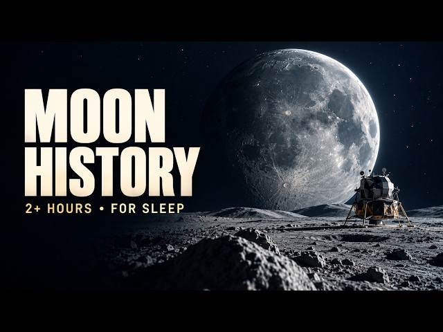 The Entire History of the Moon | 2+ Hours of Space Science for Sleep