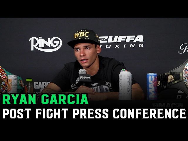 Ryan Garcia on Conor Benn: "I knew that was going to happen"