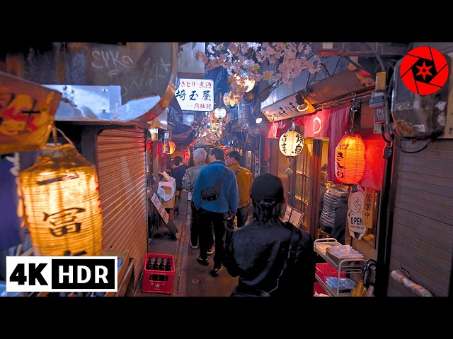 Tokyo After Dark - Shinjuku Kabukicho Night Walk 4K HDR