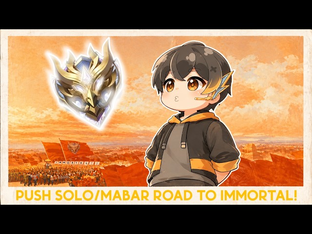 BARU SEGAR! SOLO/MABAR - MOBILE LEGEND BANG BANG LIVE STREAMING PART 16🔴