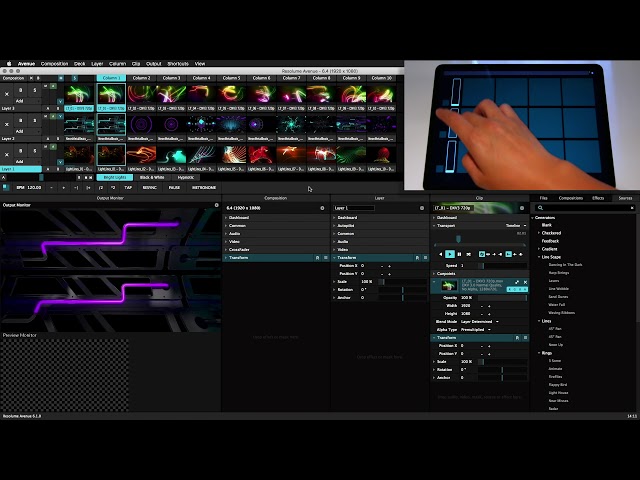 Resolume Video Training: 6.4 OSC Controllers