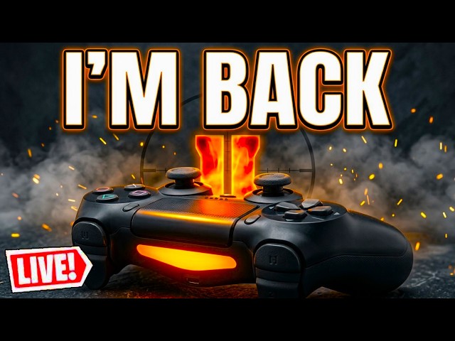 Я купил PS4 и вернулся в Black Ops 2 спустя годы! (В ПРЯМОМ ЭФИРЕ)