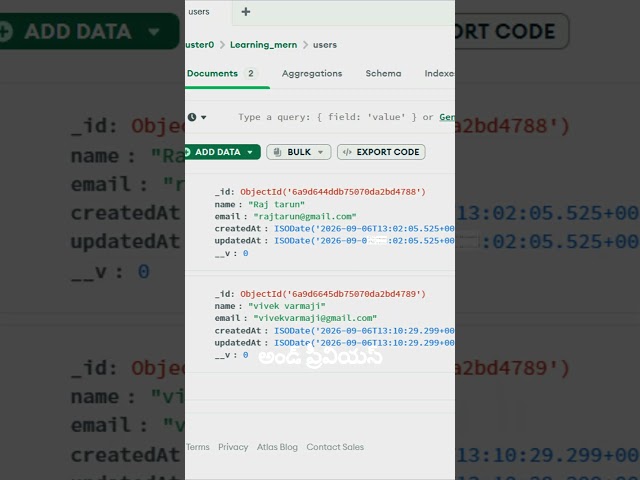 Fetch mongoDB data on React UI #telugucoding #reactjs #programming #mernstack
