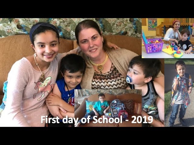 First day of school - 2019 / JAN Family