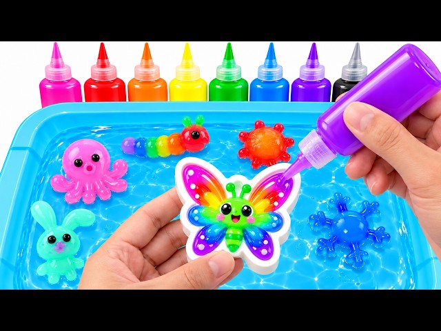 Learn Colors with Magic Water Animals | Preschool Toddler Learning Video