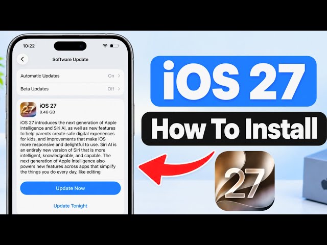 How to Update iOS 27 | iOS 27 Official Update & Installation Guide 🔥 Watch This Before You Update!