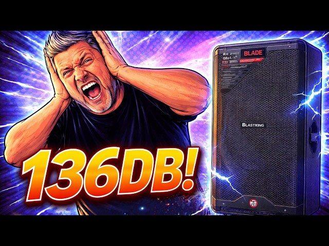This PA SPEAKER Destroys Every DJ Column Array I've Tested! BLASTKING BLADE 12A Review
