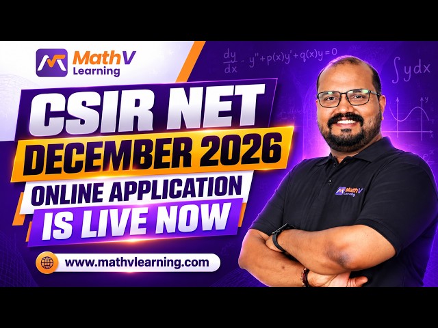 CSIR NET December 2026 Application LIVE 🔥 Last Date Nov 5 | Exam Dates & Full Details