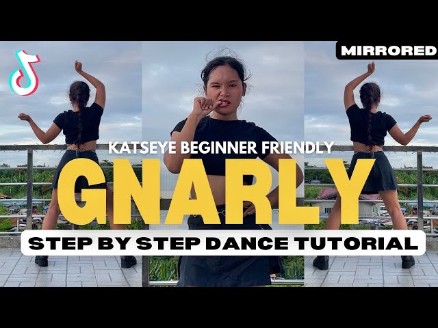 KATSEYE ‘Gnarly’ STEP BY STEP Dance Tutorial (Easy To Follow)