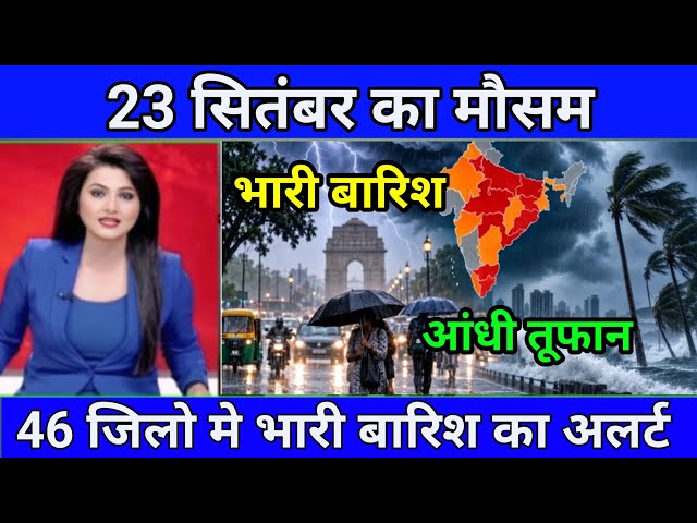 Weather Forecast for September 21, 2026 || Heavy Rain and Storm Warning for UP #TodaysWeather #we...