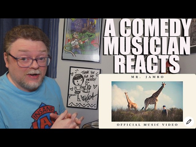A Comedy Musician Reacts | Mr. Jambo (ft. Barry Bergen) - Kyle Gordon [REACTION/ANALYSIS]