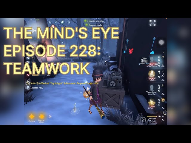 TEAMWORK | THE MIND'S EYE | IDENTITY V | EPISODE 228